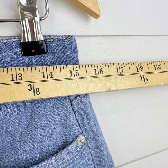 NEW RAILS The Getty Crop High Rise Wide Leg LIGHT INDIGO Patchwork Jean WOMEN 30